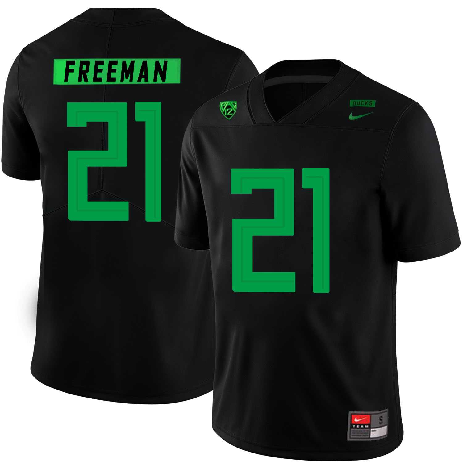 Oregon Ducks 21 Royce Freeman Black Nike College Football Jersey Dzhi,We sell and wholesale Oregon Ducks 21 Royce Freeman Black Nike College Football Jersey Dzhi on line form chian!